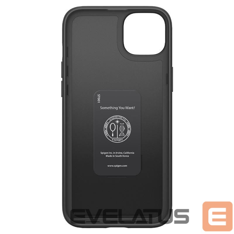 Back panel cover Spigen Black