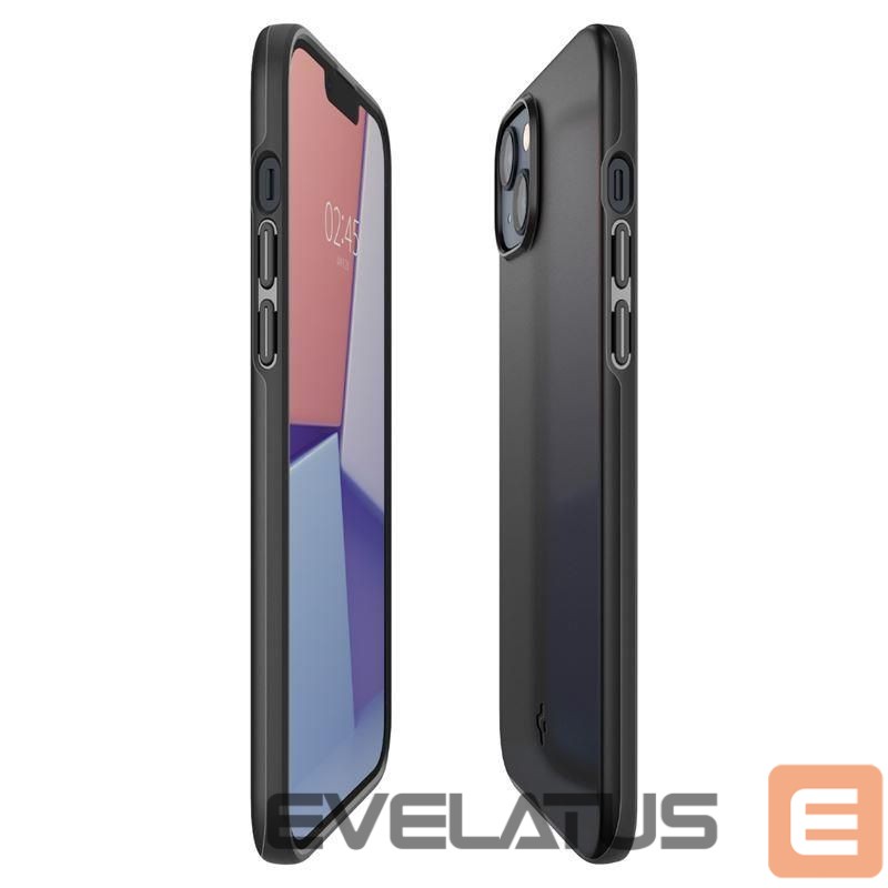 Back panel cover Spigen Black