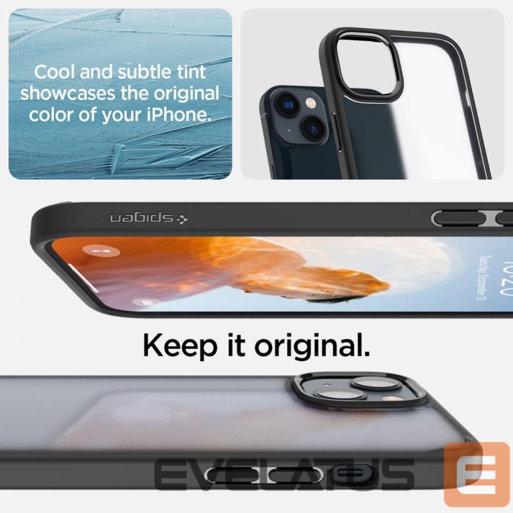 Back panel cover Spigen Black