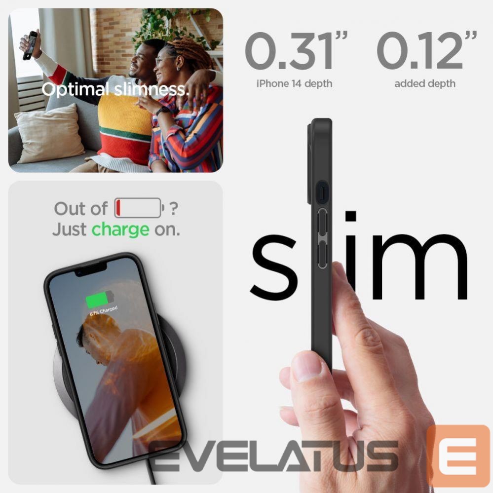 Back panel cover Spigen Black