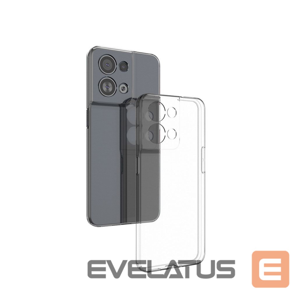 Back panel cover Hurtel - Ultra Clear 0.5mm case for Oppo Reno 8 thin cover transparent