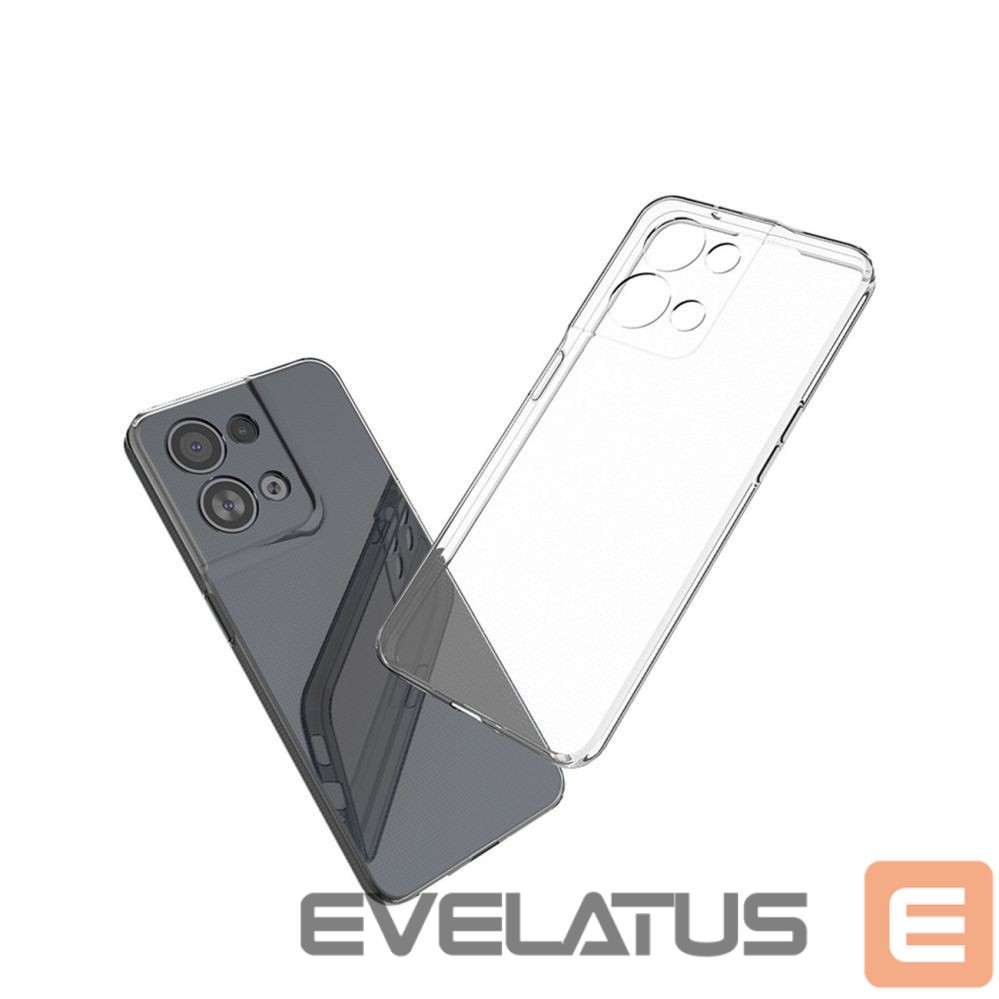 Back panel cover Hurtel - Ultra Clear 0.5mm case for Oppo Reno 8 thin cover transparent