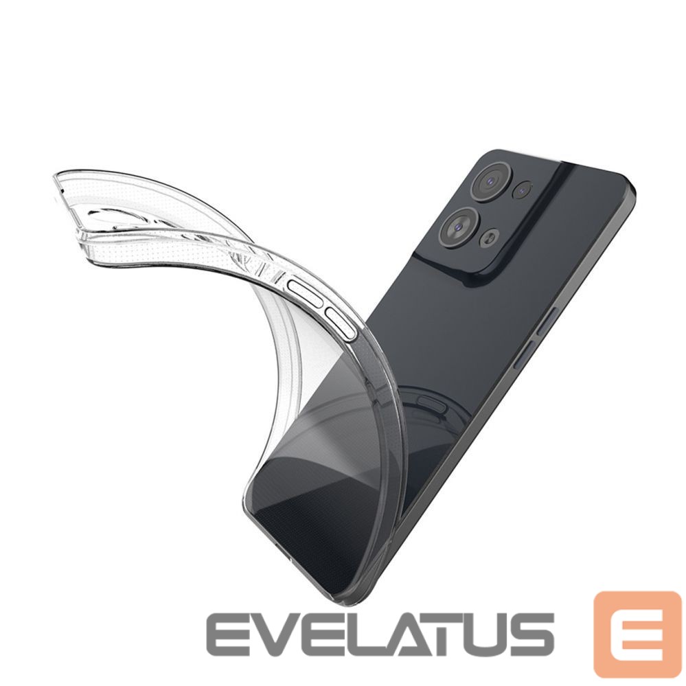 Back panel cover Hurtel - Ultra Clear 0.5mm case for Oppo Reno 8 thin cover transparent