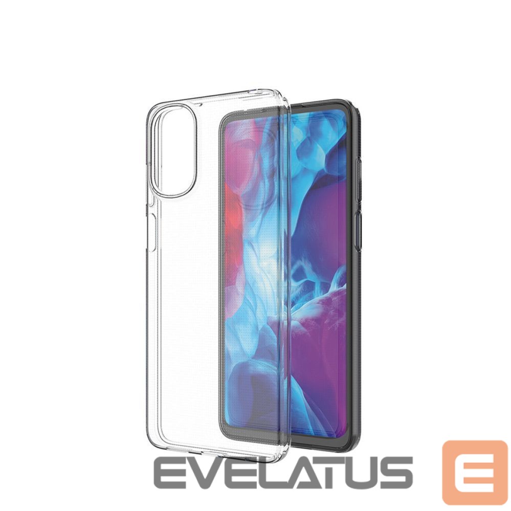 Back panel cover Hurtel Ultra Clear 0.5mm case for Motorola Moto E32 thin cover transparent