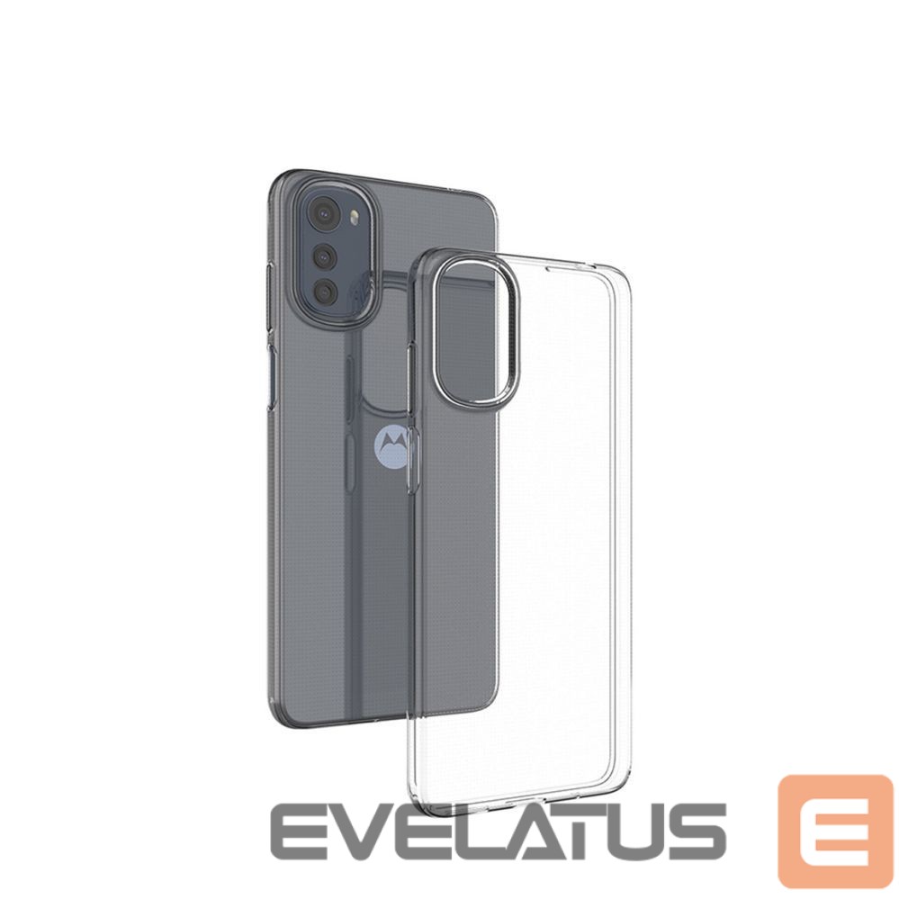 Back panel cover Hurtel Ultra Clear 0.5mm case for Motorola Moto E32 thin cover transparent