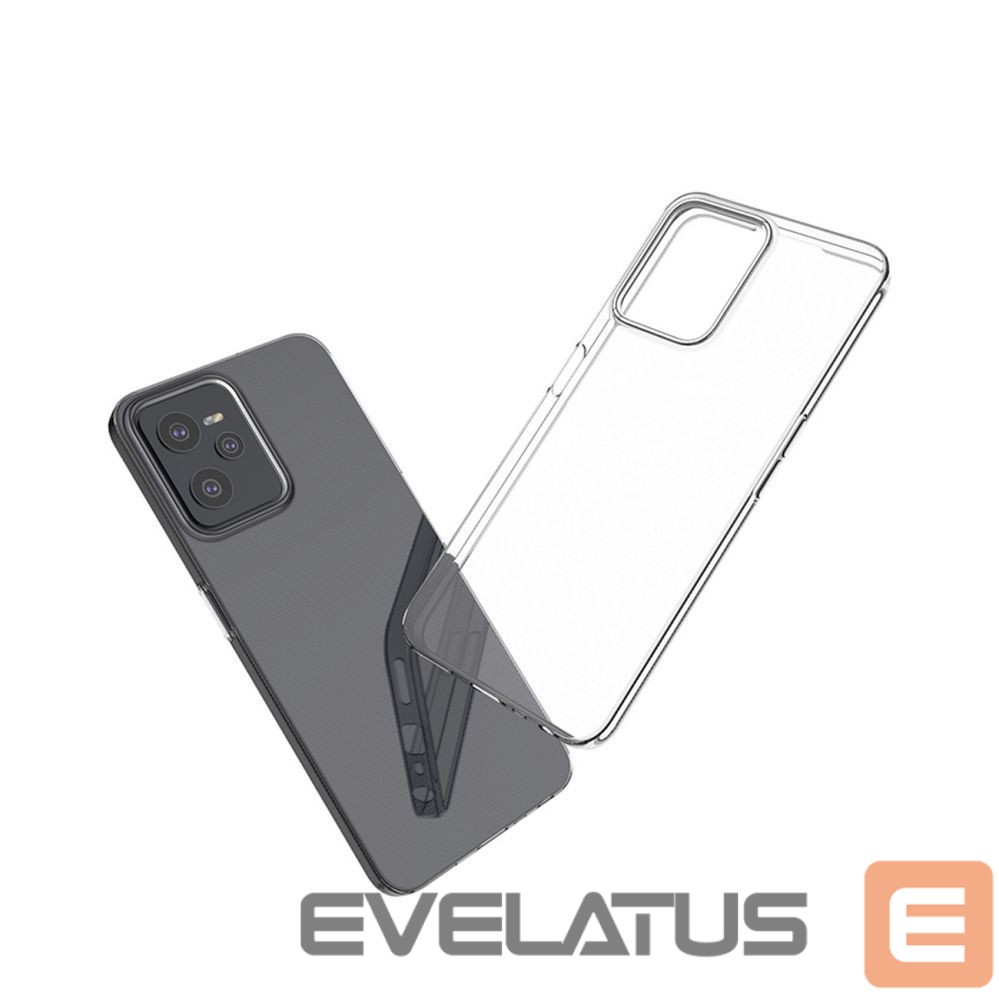 Back panel cover Hurtel Ultra Clear 0.5mm case for Realme C35 thin cover transparent