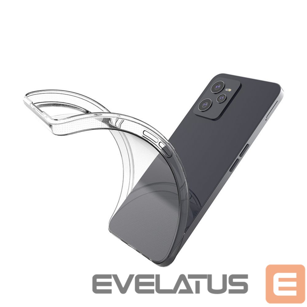 Back panel cover Hurtel Ultra Clear 0.5mm case for Realme C35 thin cover transparent