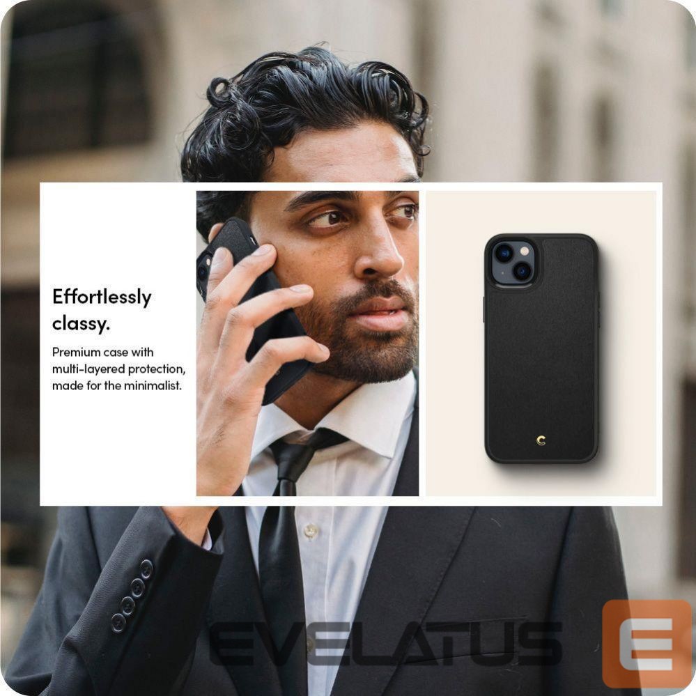 Back panel cover Spigen Black