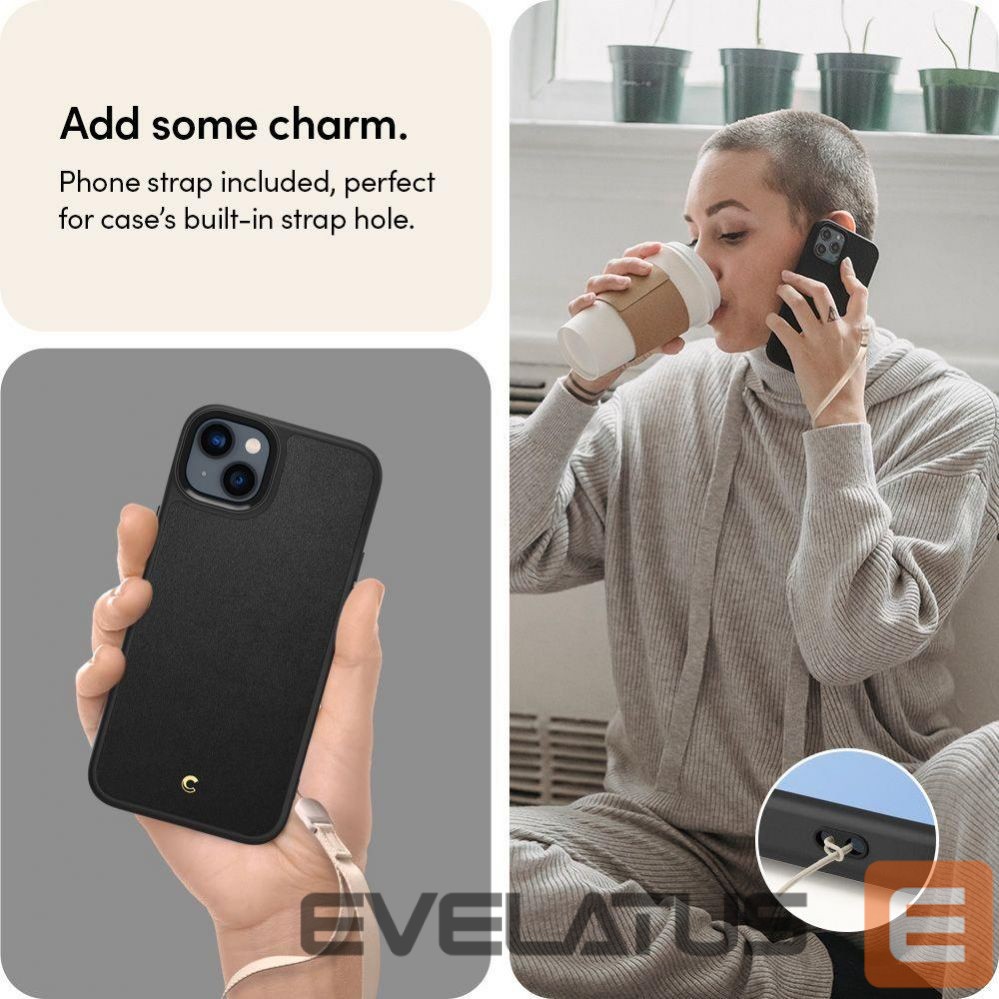 Back panel cover Spigen Black