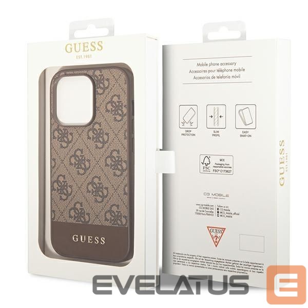 Back panel cover Guess Brown