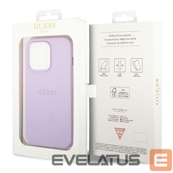 Back panel cover Guess Violet