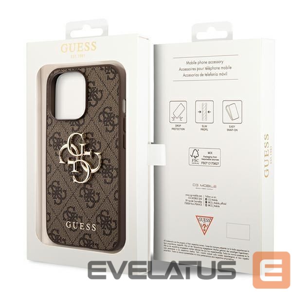 Back panel cover Guess Brown
