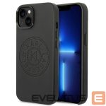 Back panel cover Karl Lagerfeld  Karl Lagerfeld Leather Perforated Logo Case for iPhone 14 Plus - Black 