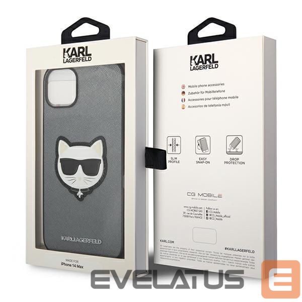 Back panel cover Karl Lagerfeld Silver