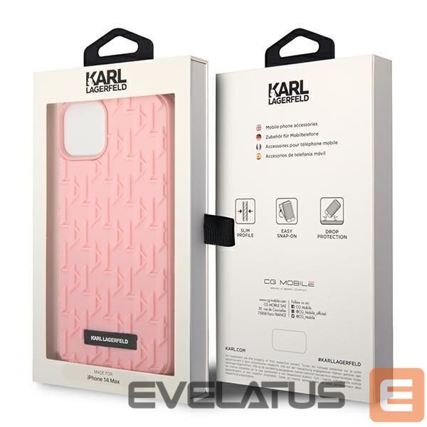 Back panel cover Karl Lagerfeld Pink