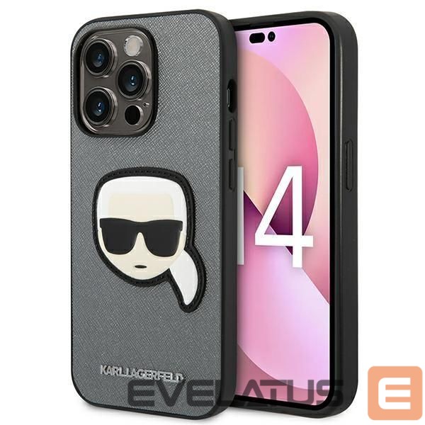 Back panel cover Karl Lagerfeld Silver