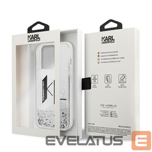 Back panel cover Karl Lagerfeld Silver