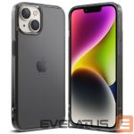 Back panel cover Ringke  Ringke Fusion Matte case iPhone 14 Plus cover with a gel frame gray 