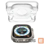 Protective glass Spigen  Spigen Glas.tR EZ Fit tempered glass for Apple Watch Ultra / Ultra 2 (49 mm) - 2 pcs. 
