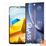 Protective glass Hurtel  Tempered Glass Xiaomi Poco M5 tempered glass 9H hardness (packaging - envelope) 