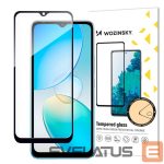 Protective glass Wozinsky  Wozinsky Full Glue Infinix Hot 12i Full Screen Tempered Glass with Frame black (case friendly) 