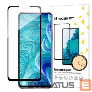 Protective glass Wozinsky  Wozinsky Full Glue Infinix Hot 11S NFC Full Screen Tempered Glass with Frame black (case friendly) 