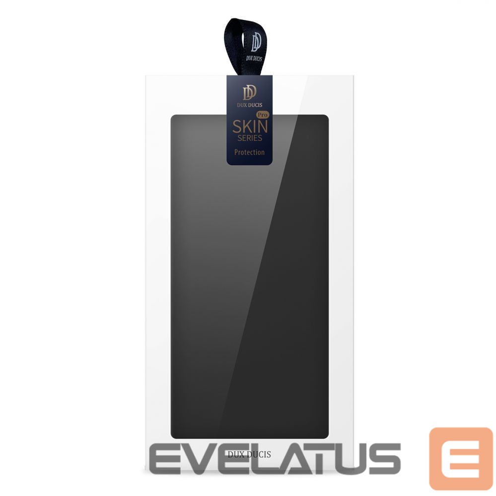Back panel cover Dux Ducis Dux Ducis Skin Pro case Vivo Y16 / Y02s wallet holster cover with flap black
