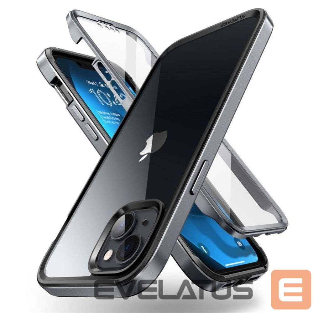 Back panel cover Supcase Supcase EDGE XT Case for iPhone 14 Plus - Black