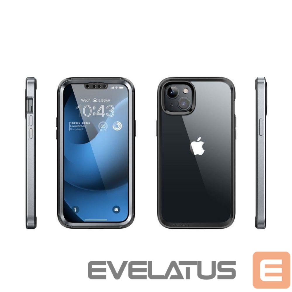 Back panel cover Supcase Supcase EDGE XT Case for iPhone 14 Plus - Black