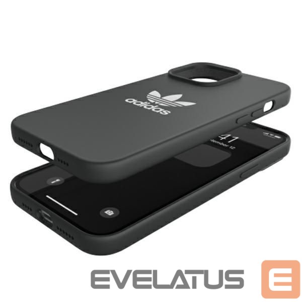 Back panel cover Adidas Adidas OR Silicone iPhone 13 Pro Max 6.7 "black / black 47150