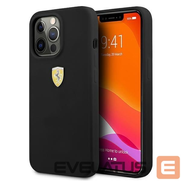 Back panel cover Ferrari Black