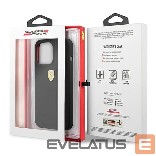 Back panel cover Ferrari Black