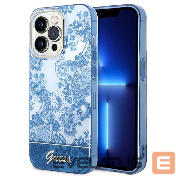 Back panel cover Guess Blue