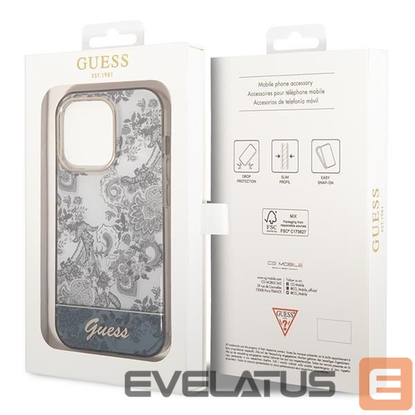 Back panel cover Guess Gray
