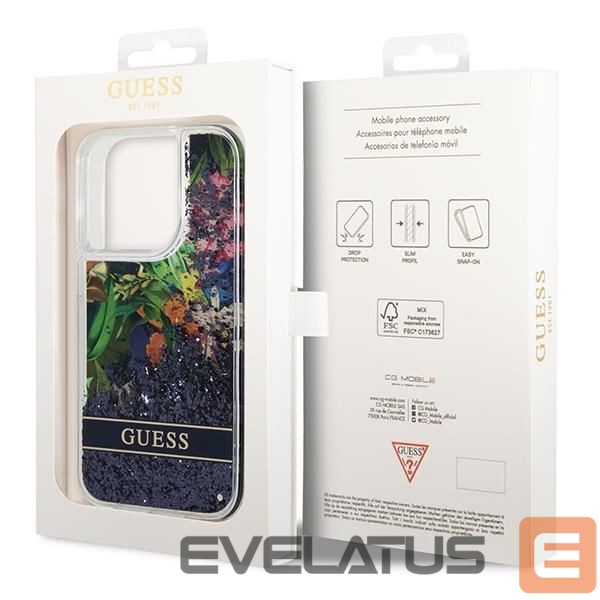 Back panel cover Guess Blue