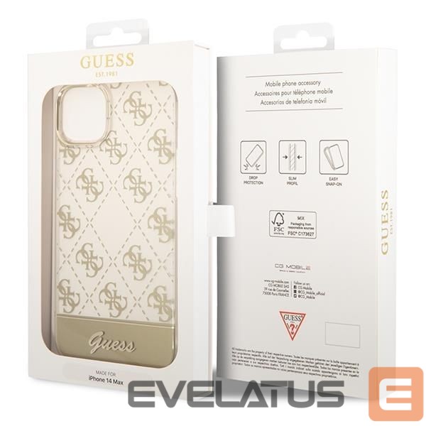 Back panel cover Guess Gold