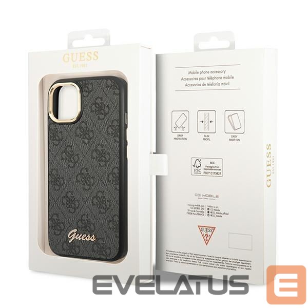 Back panel cover Guess Black