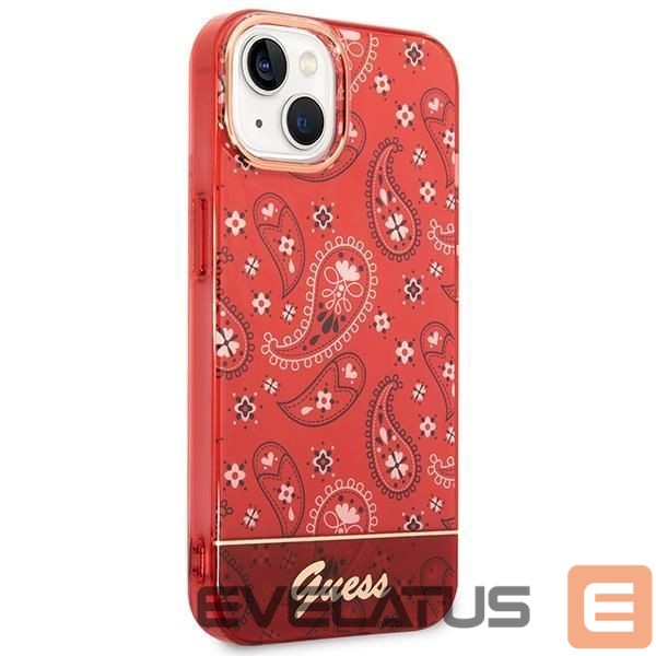 Back panel cover Guess Red