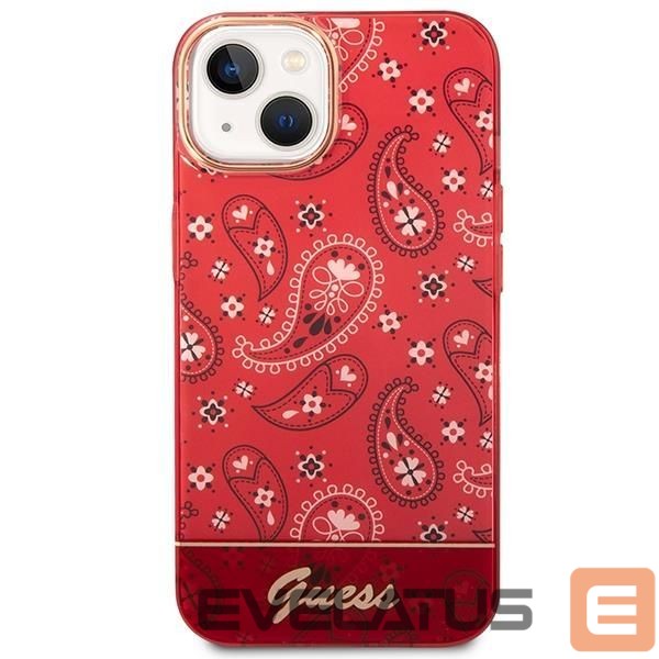 Back panel cover Guess Red