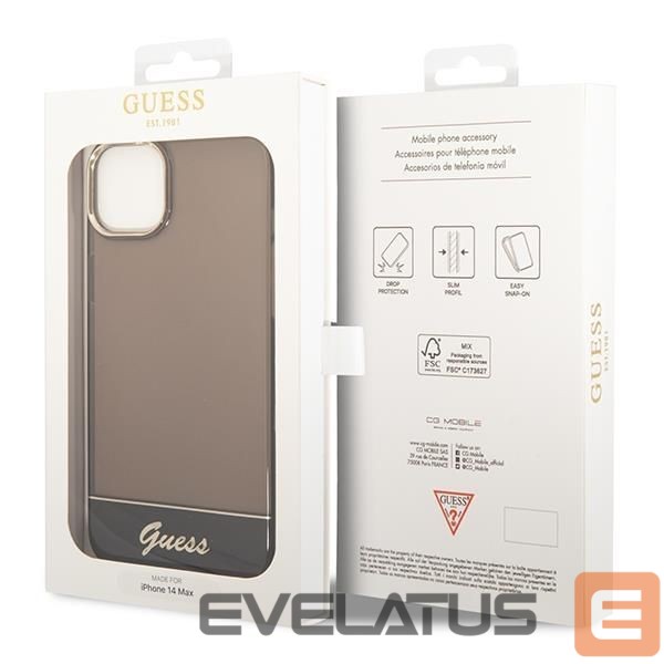 Back panel cover Guess Black