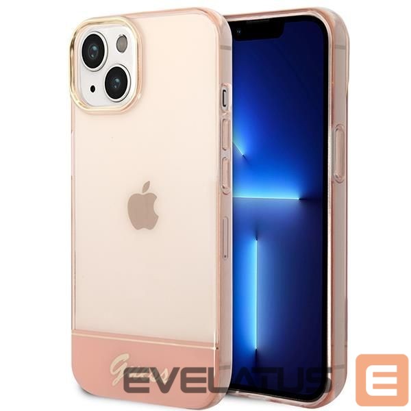 Back panel cover Guess Pink