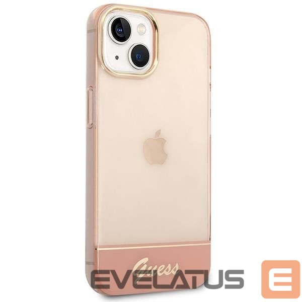 Back panel cover Guess Pink