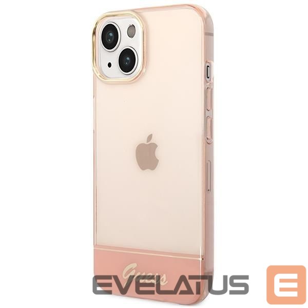 Back panel cover Guess Pink