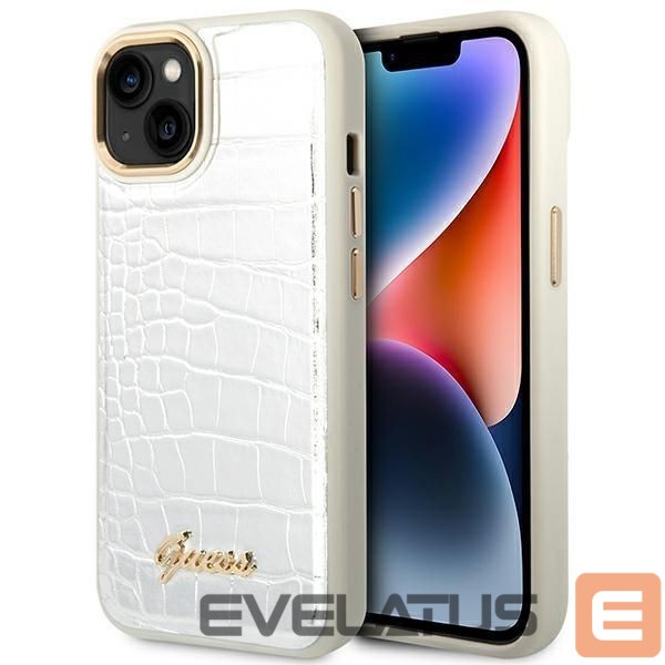 Back panel cover Guess Silver