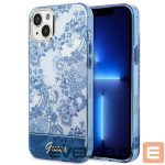 Back panel cover Guess  Guess GUHCP14MHGPLHB iPhone 14 Plus 6.7" blue/blue hardcase Porcelain Collection 