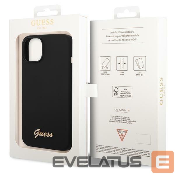 Back panel cover Guess Black