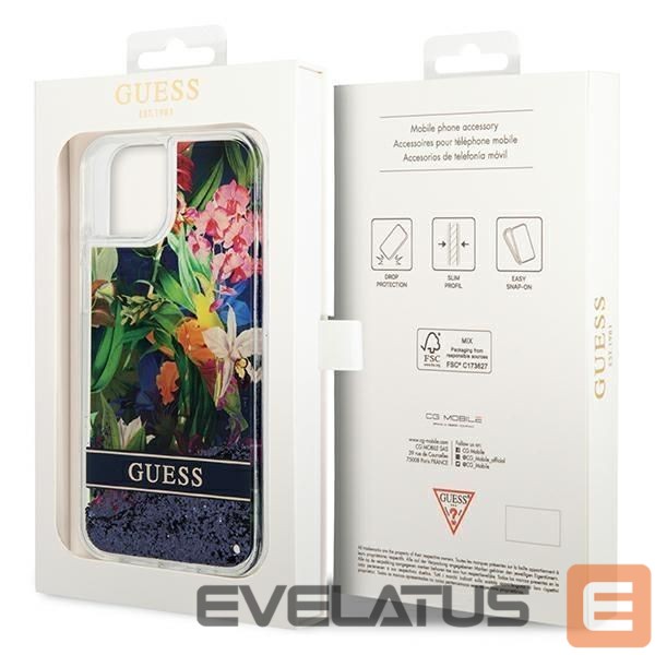 Back panel cover Guess Blue