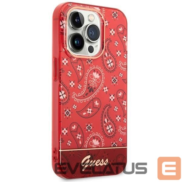 Back panel cover Guess Red