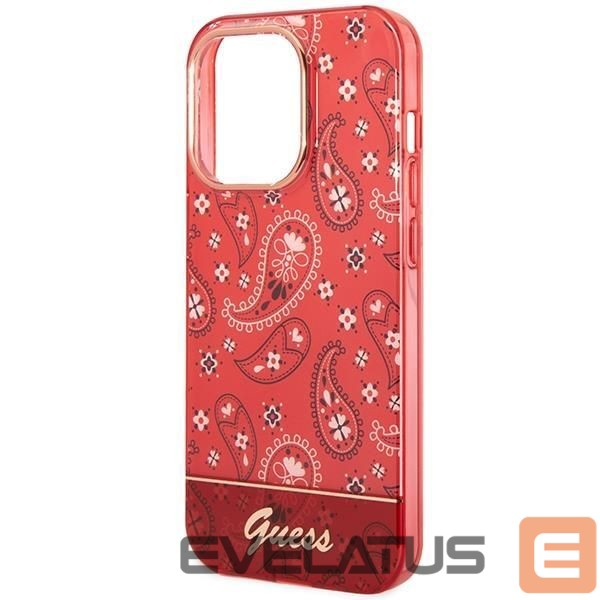 Back panel cover Guess Red