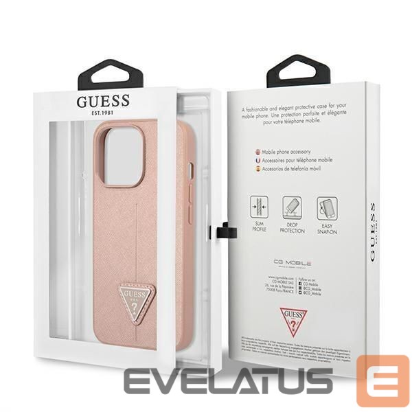Back panel cover Guess Pink